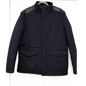 Pronto Uomo MARK Jacket men ‘s large navy blue black trimmings Military